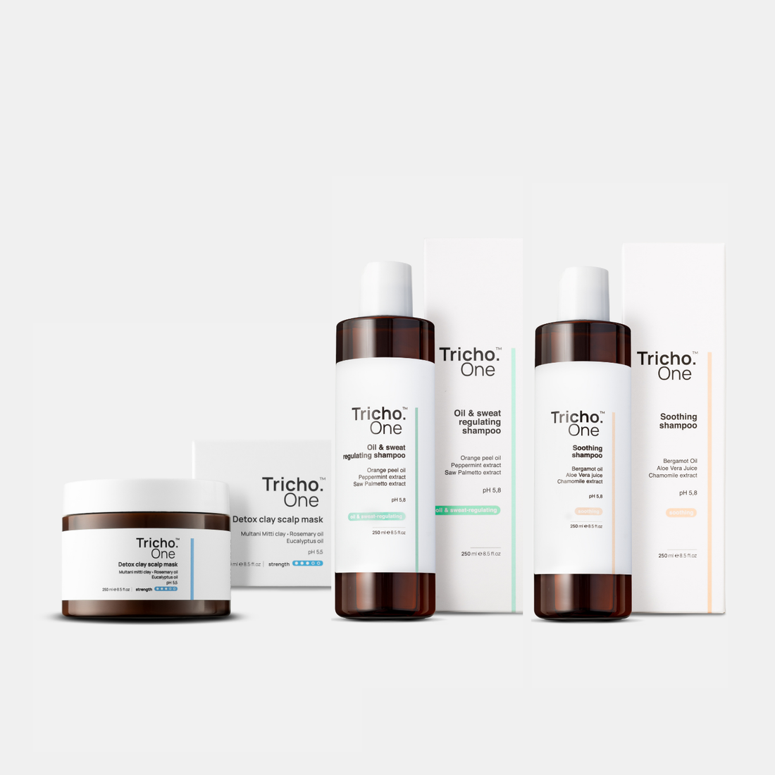 Zestaw na nadpotliwość - skóry głowy wrażliwa/zaczerwieniona