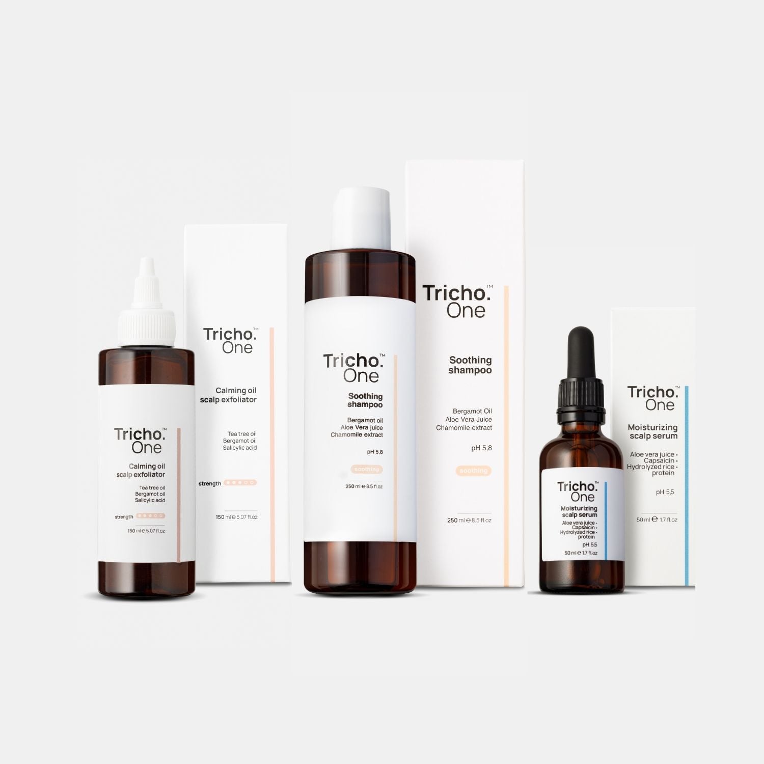 Zestaw do skóry głowy bez problemów - wrażliwej