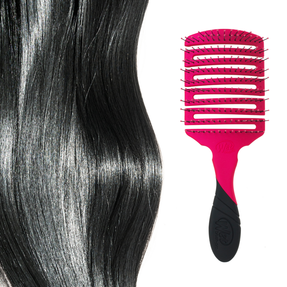 Szczotka do włosów Wet Brush Paddle Professional Różowa