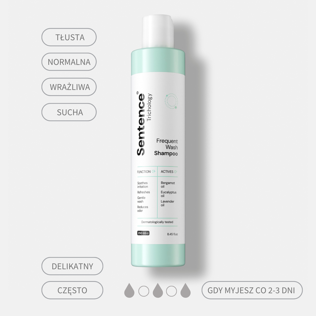 Szampon Frequent Wash Sentence Trichology