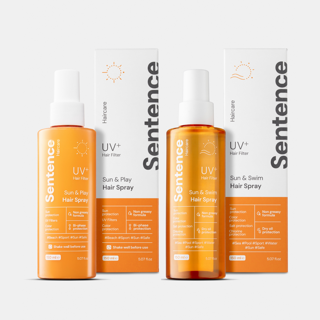 Zestaw ochrony słonecznej UV włosów Sun, Play & Swim Sentence