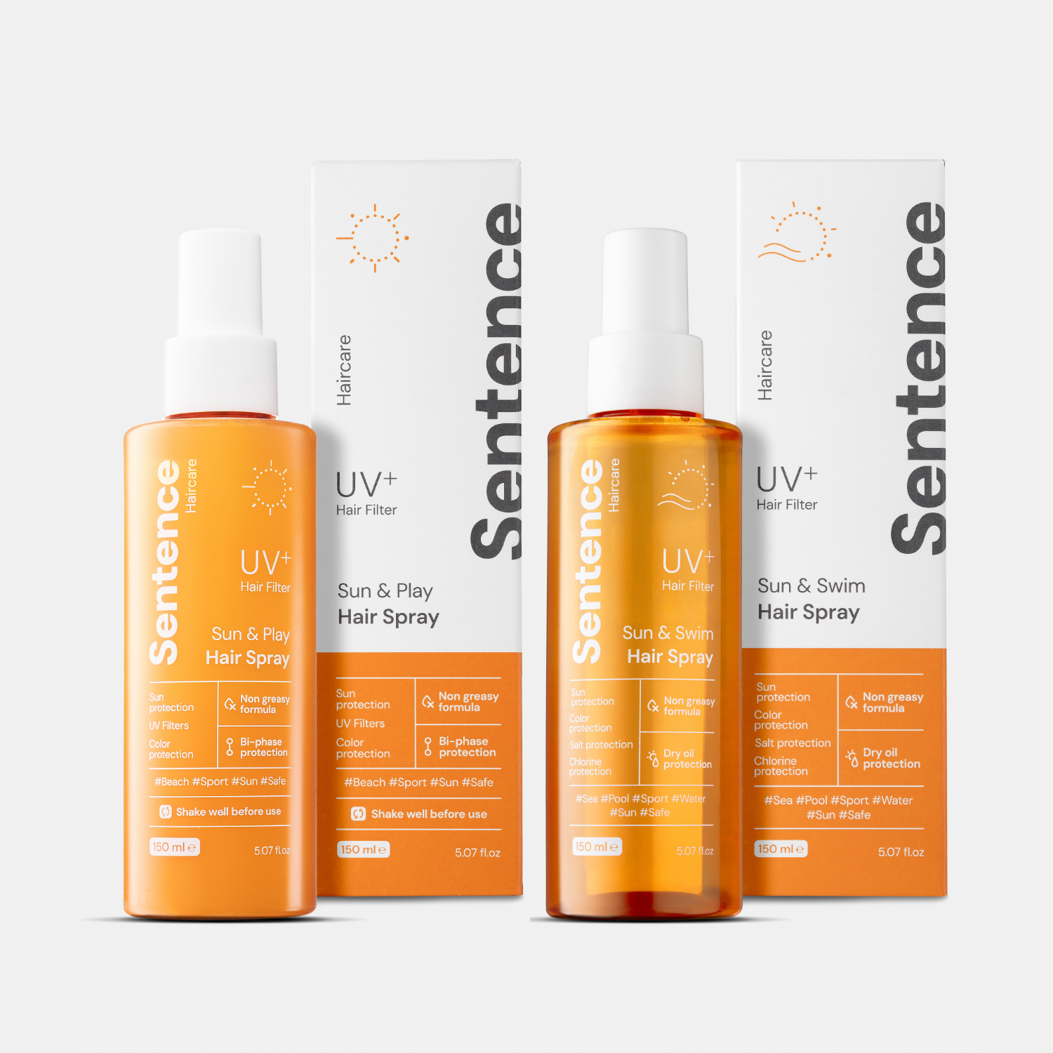 Zestaw ochrony słonecznej UV włosów Sun, Play & Swim Sentence