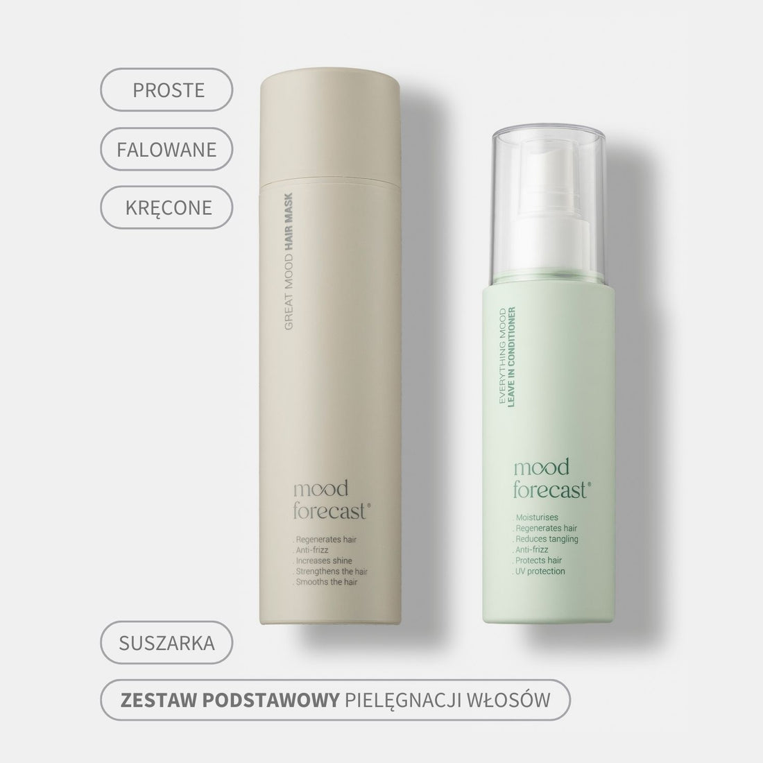 Zestaw do pielęgnacji włosów - suszarka