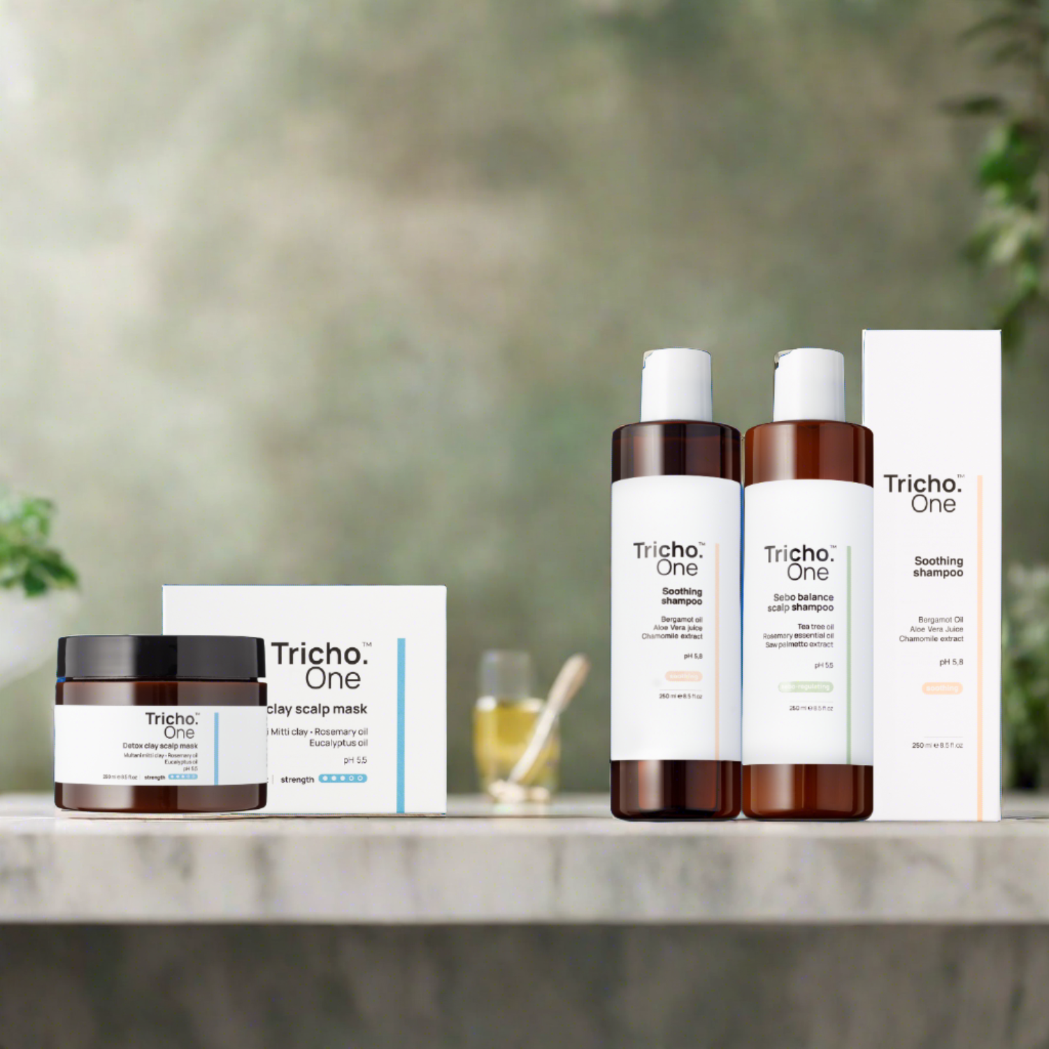 Zestaw na przetłuszczanie i łojotok - skóra wrażliwa/zaczerwieniona