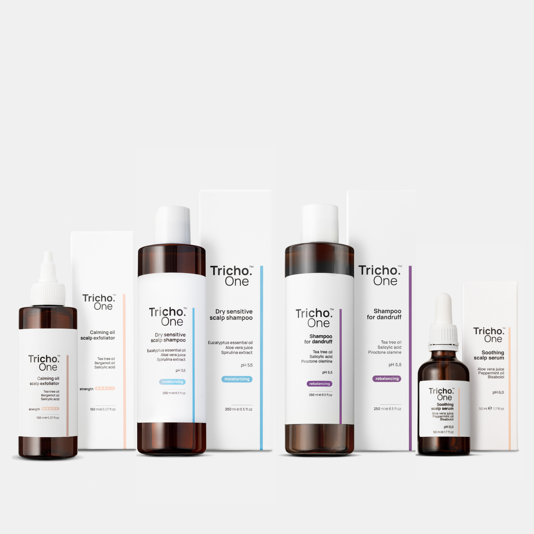 Zestaw do skóry głowy z Łuszczycą