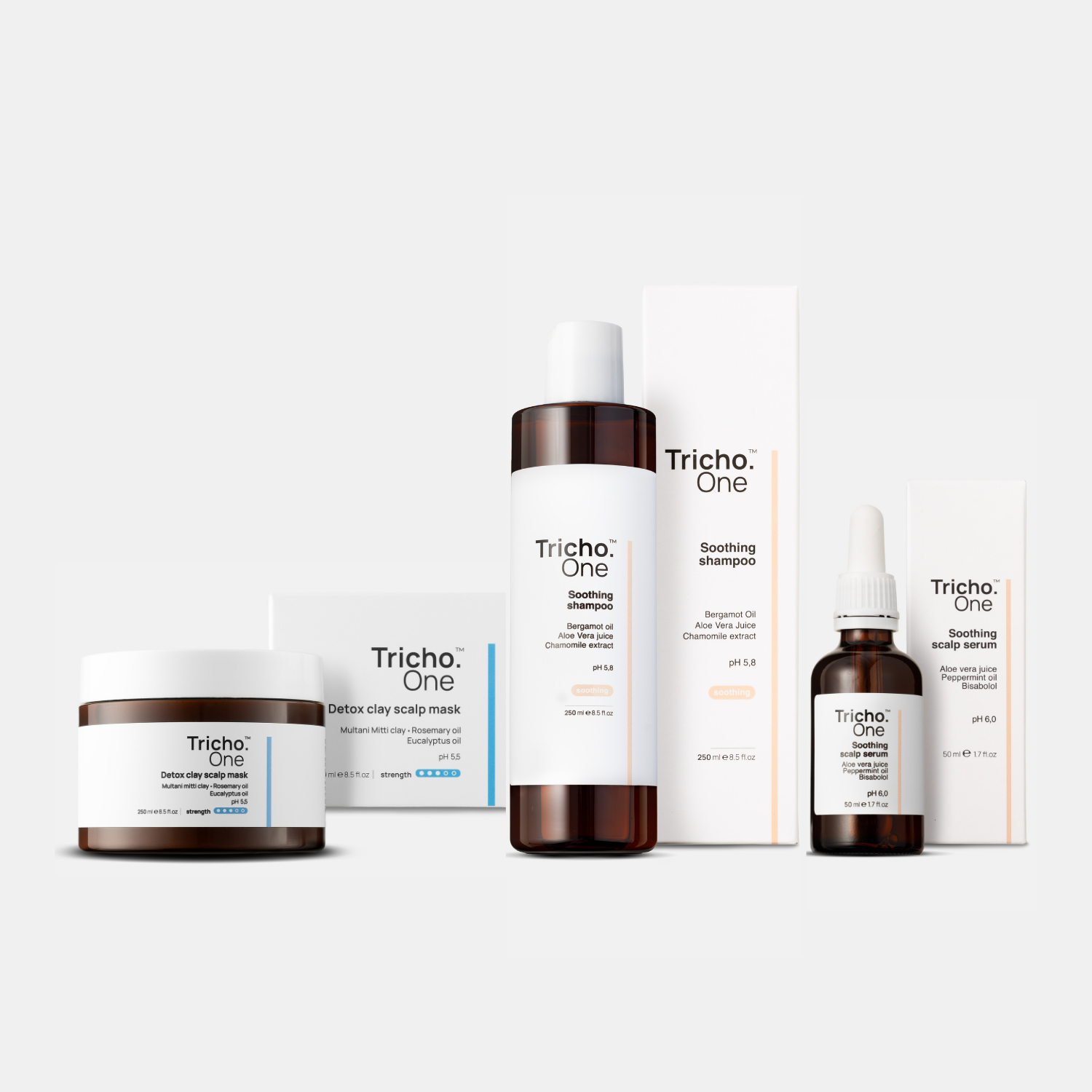 Zestaw na łysienia bliznowaciejące