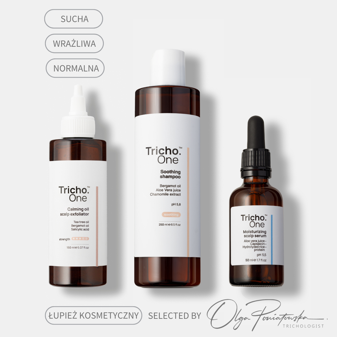 Zestaw na łupież kosmetyczny