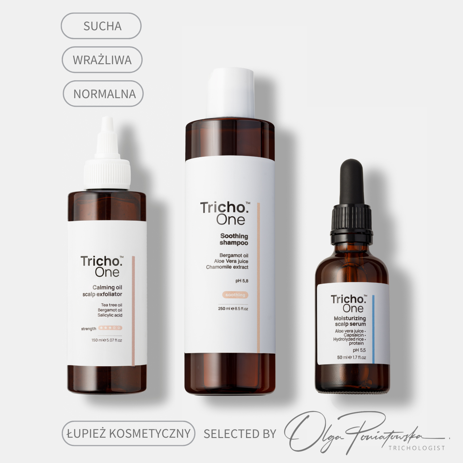 Zestaw na łupież kosmetyczny