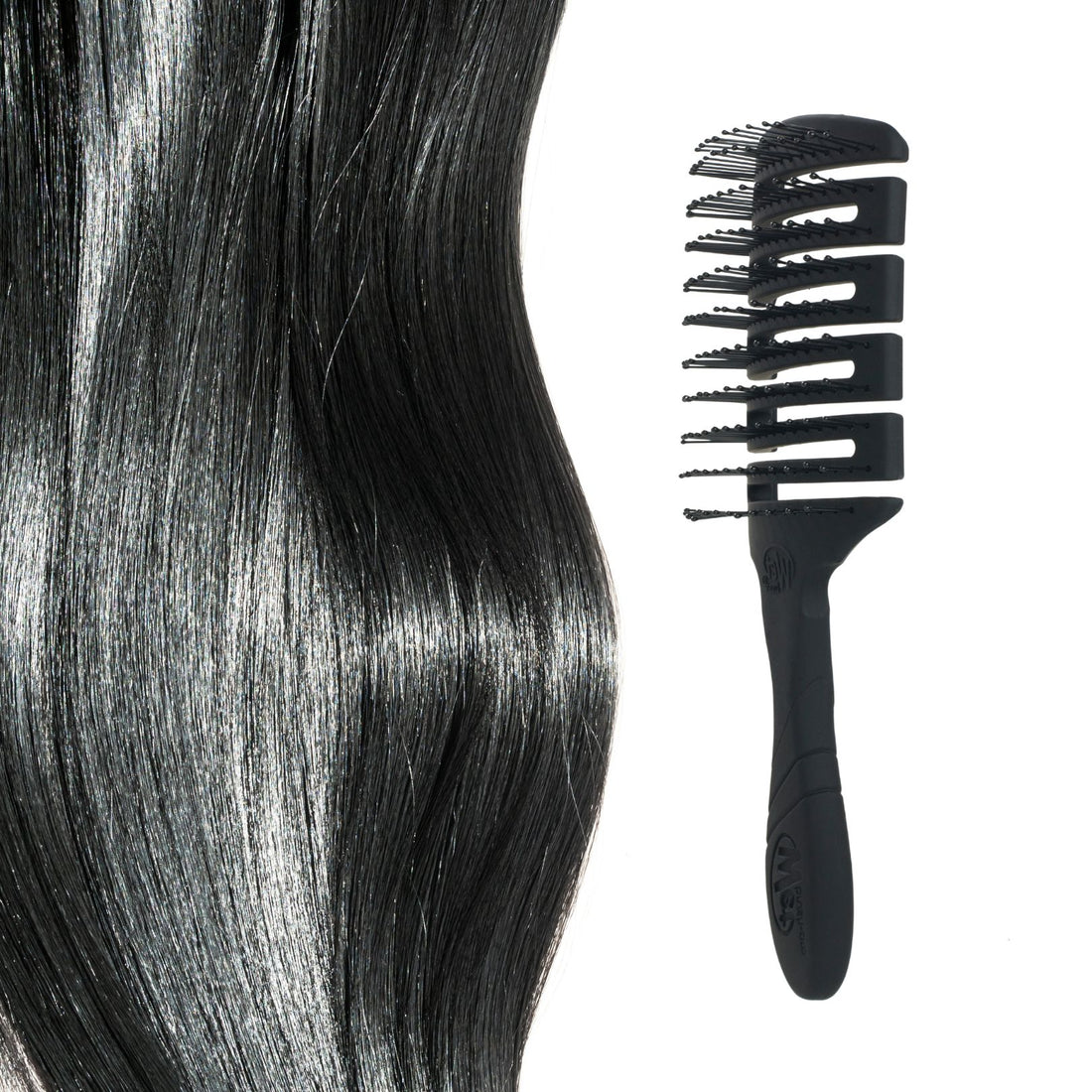 Szczotka do włosów Wet Brush Paddle Professional Czarna