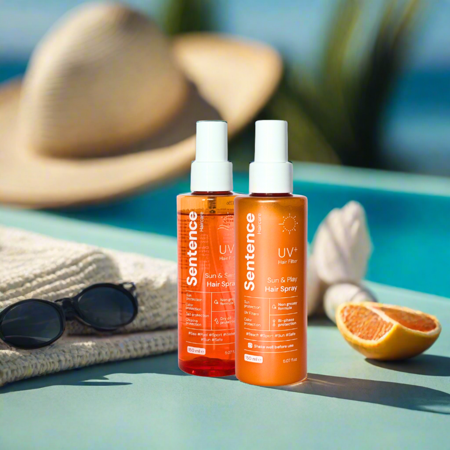 Zestaw ochrony słonecznej UV włosów Sun, Play & Swim Sentence