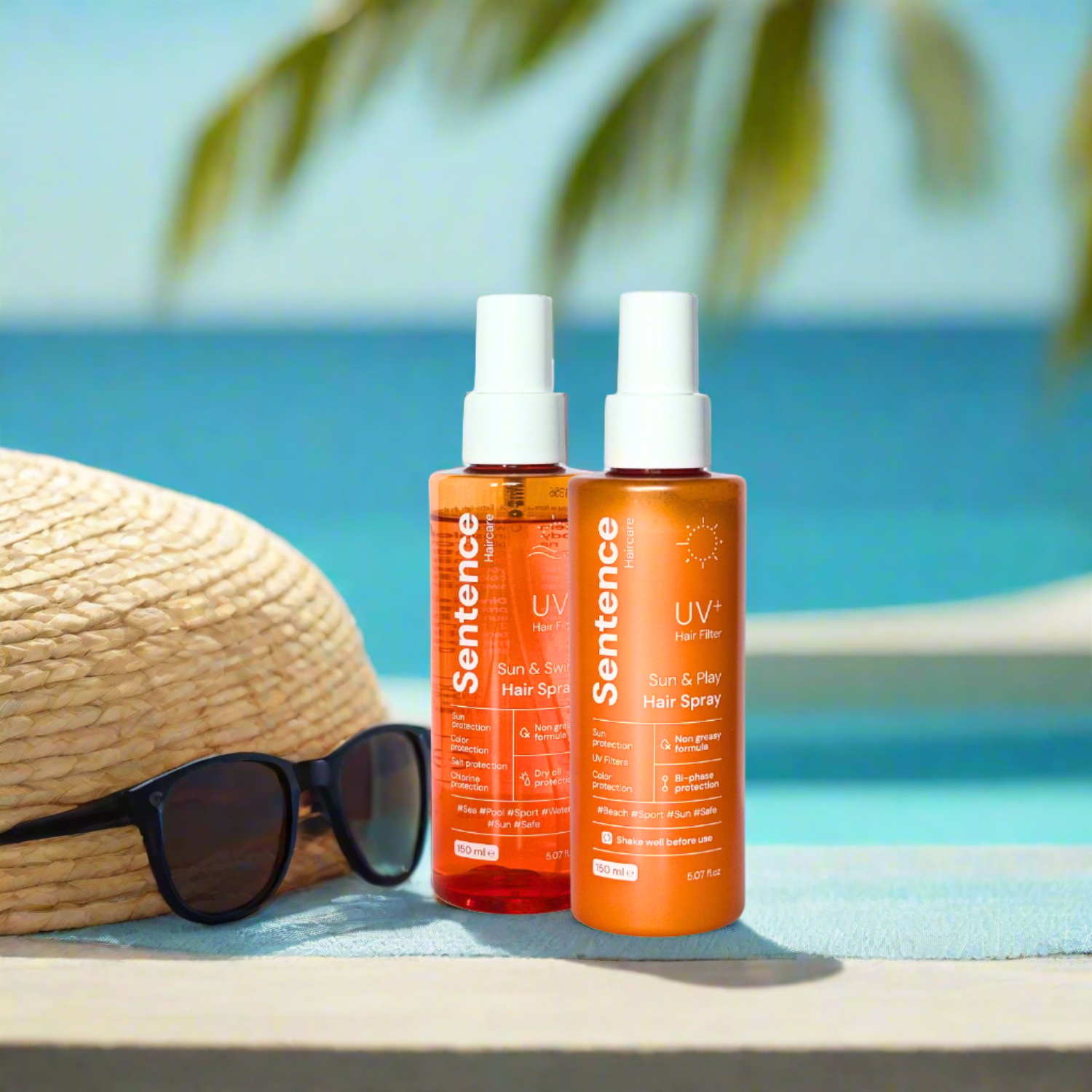 Zestaw ochrony słonecznej UV włosów Sun, Play & Swim Sentence