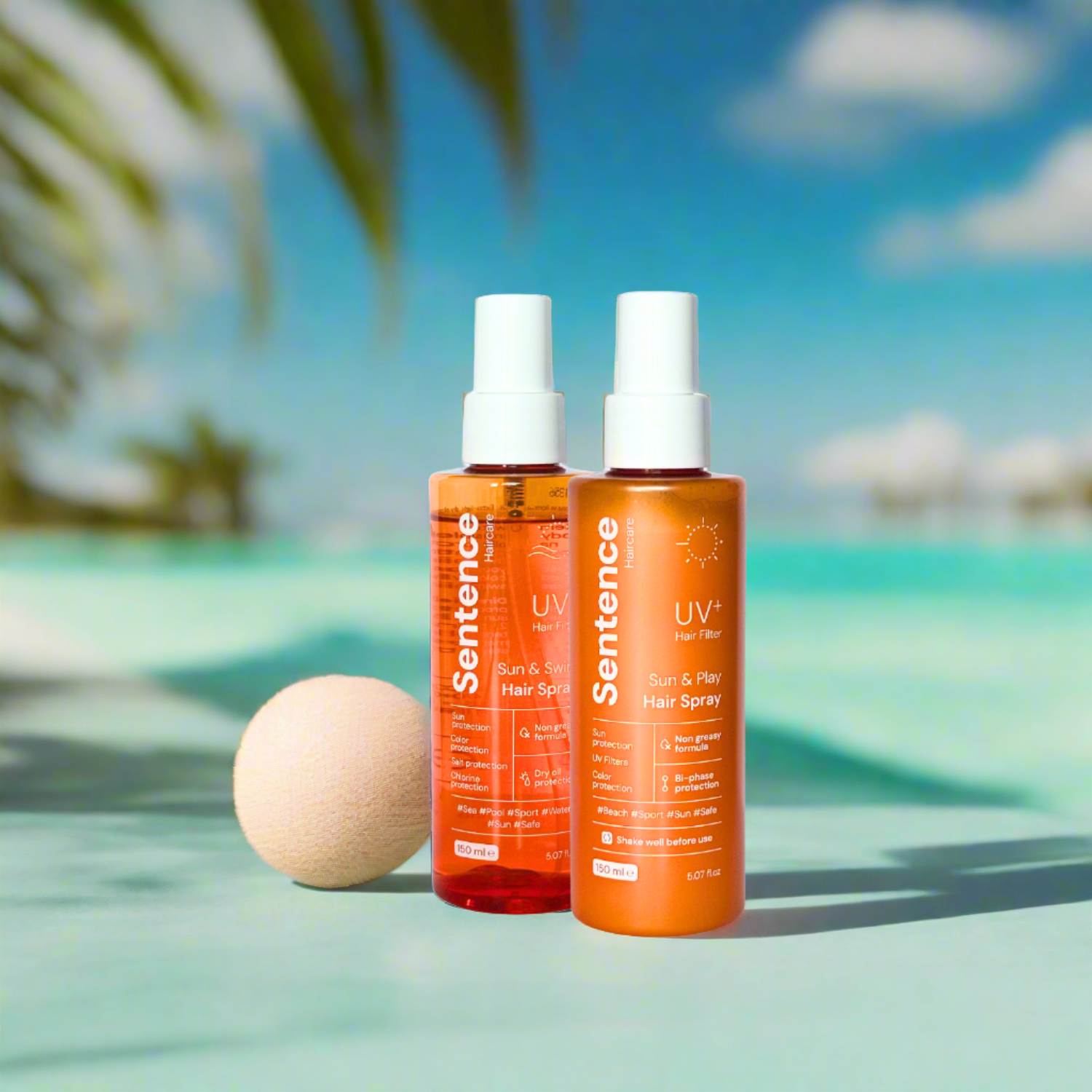 Zestaw ochrony słonecznej UV włosów Sun, Play & Swim Sentence