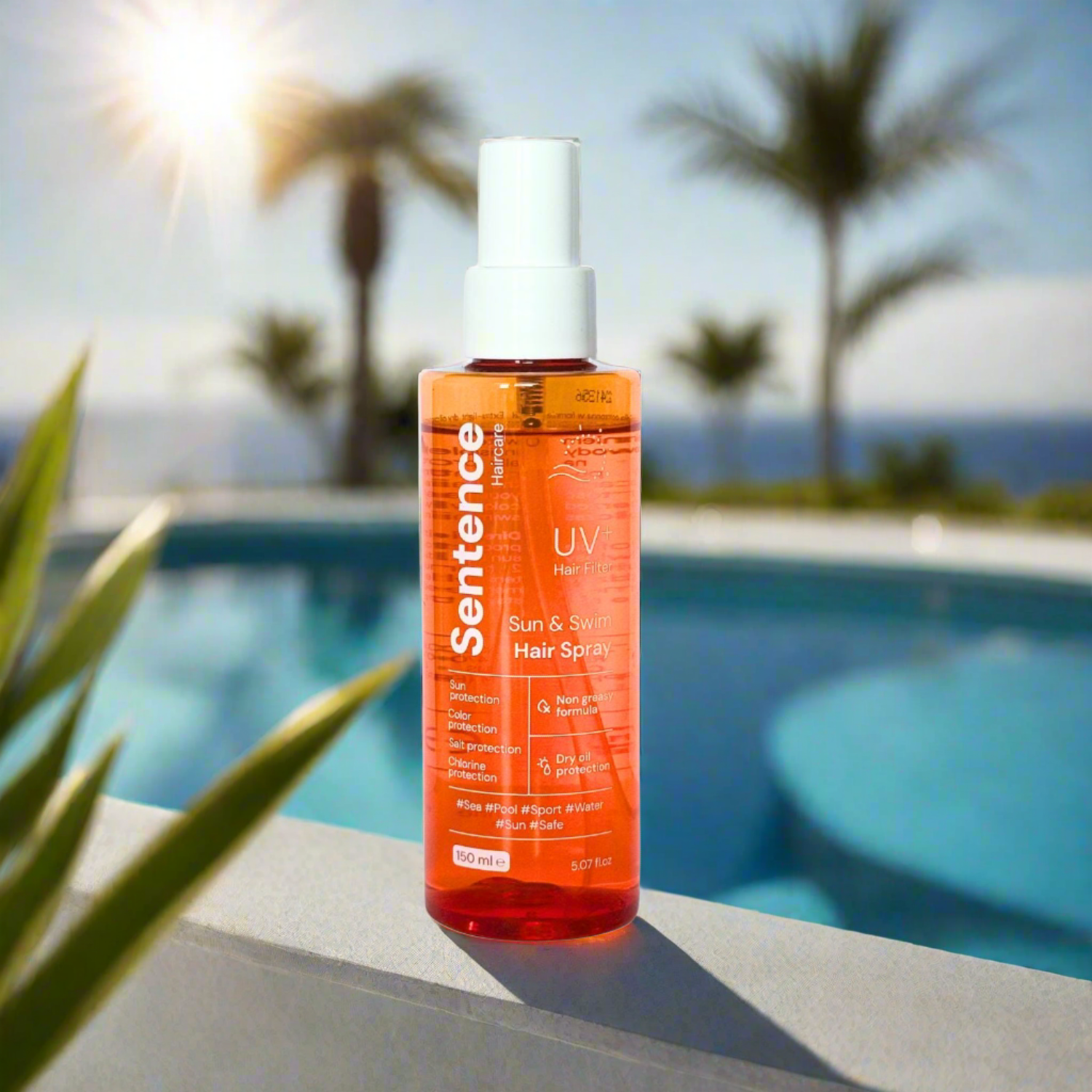 Spray UV do włosów Sun & Swim Sentence