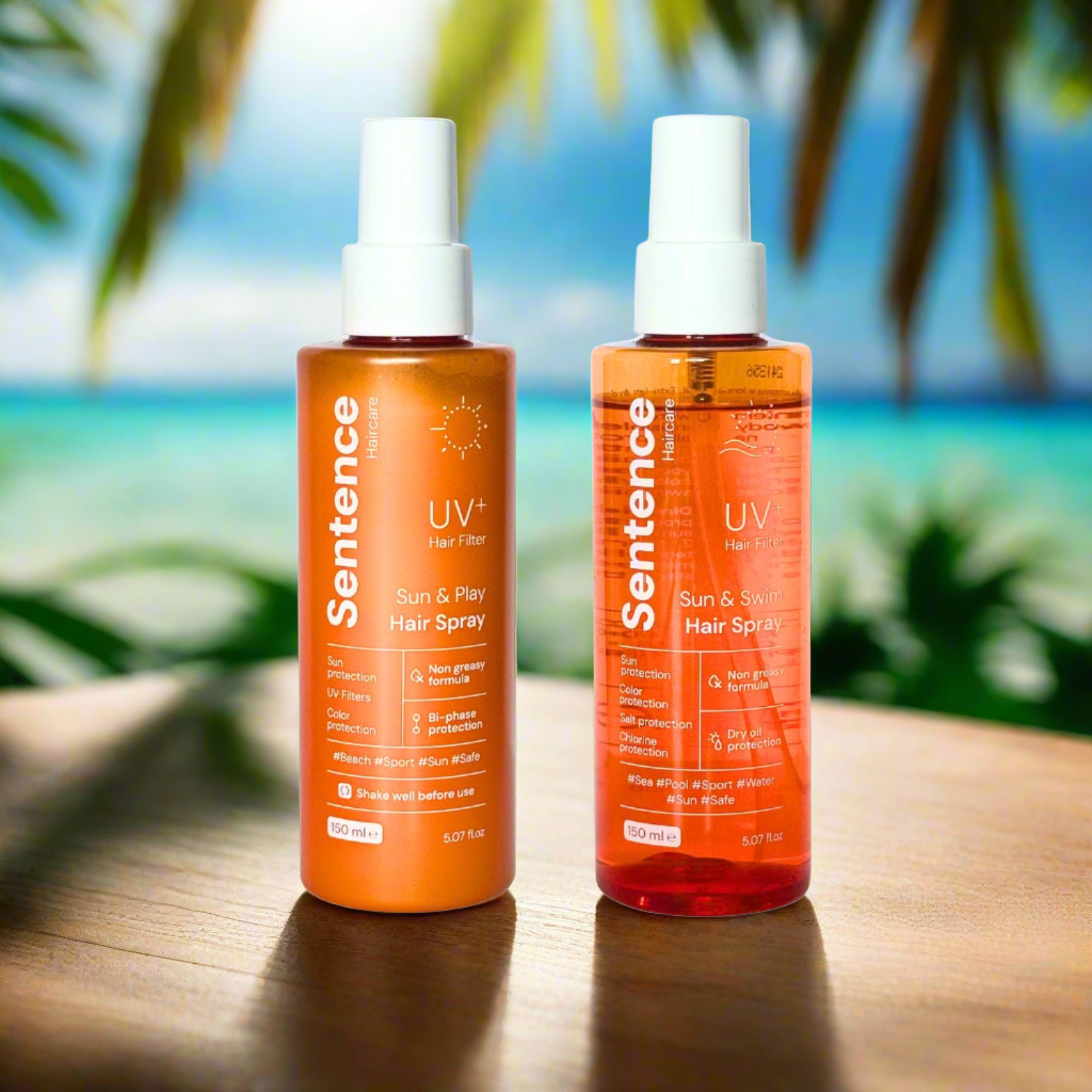 Zestaw ochrony słonecznej UV włosów Sun, Play & Swim Sentence