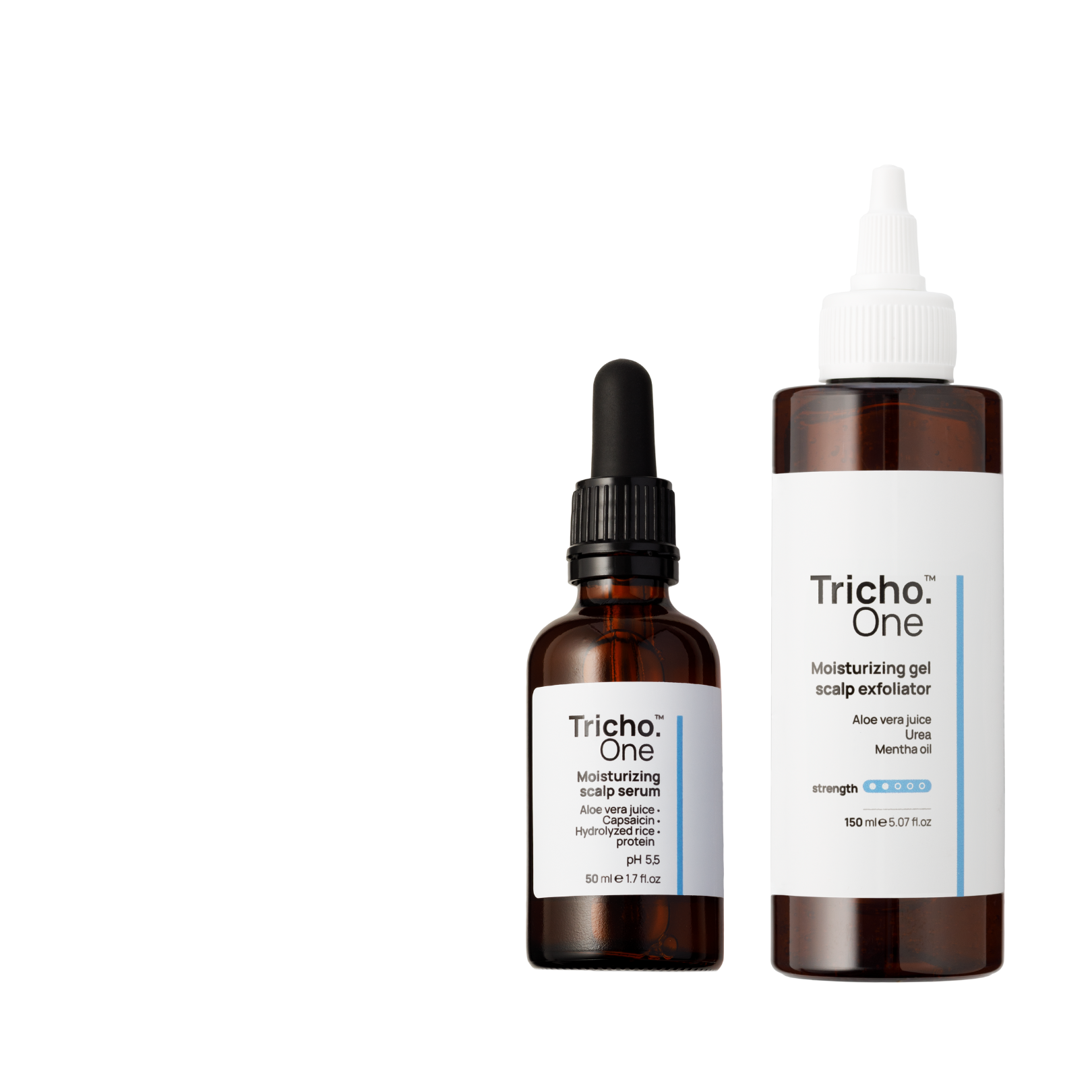 Oczyszczająco-nawilżający żel-peeling do skóry głowy Tricho.One