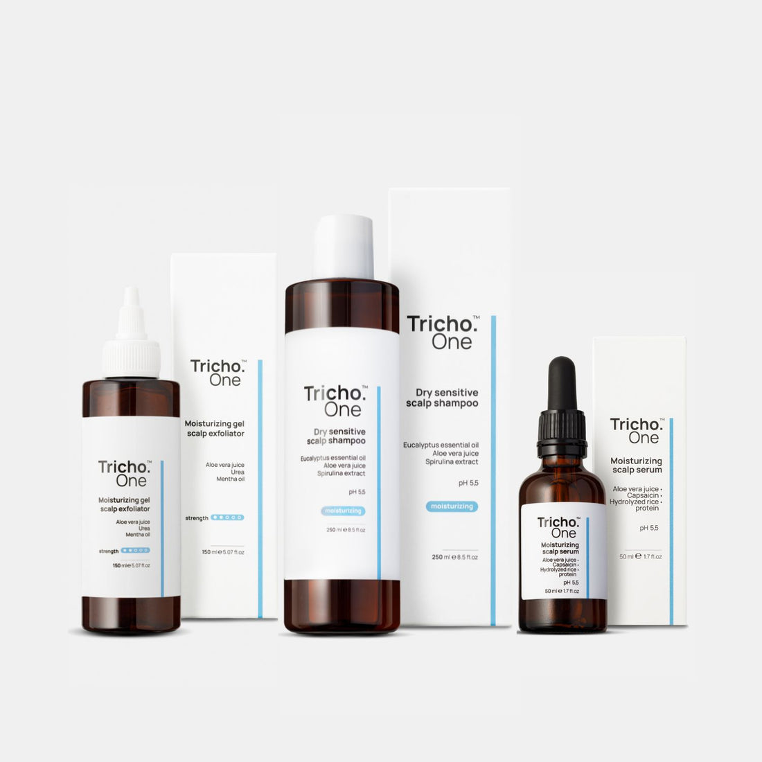 Zestaw do skóry głowy bez problemów - nawilżający