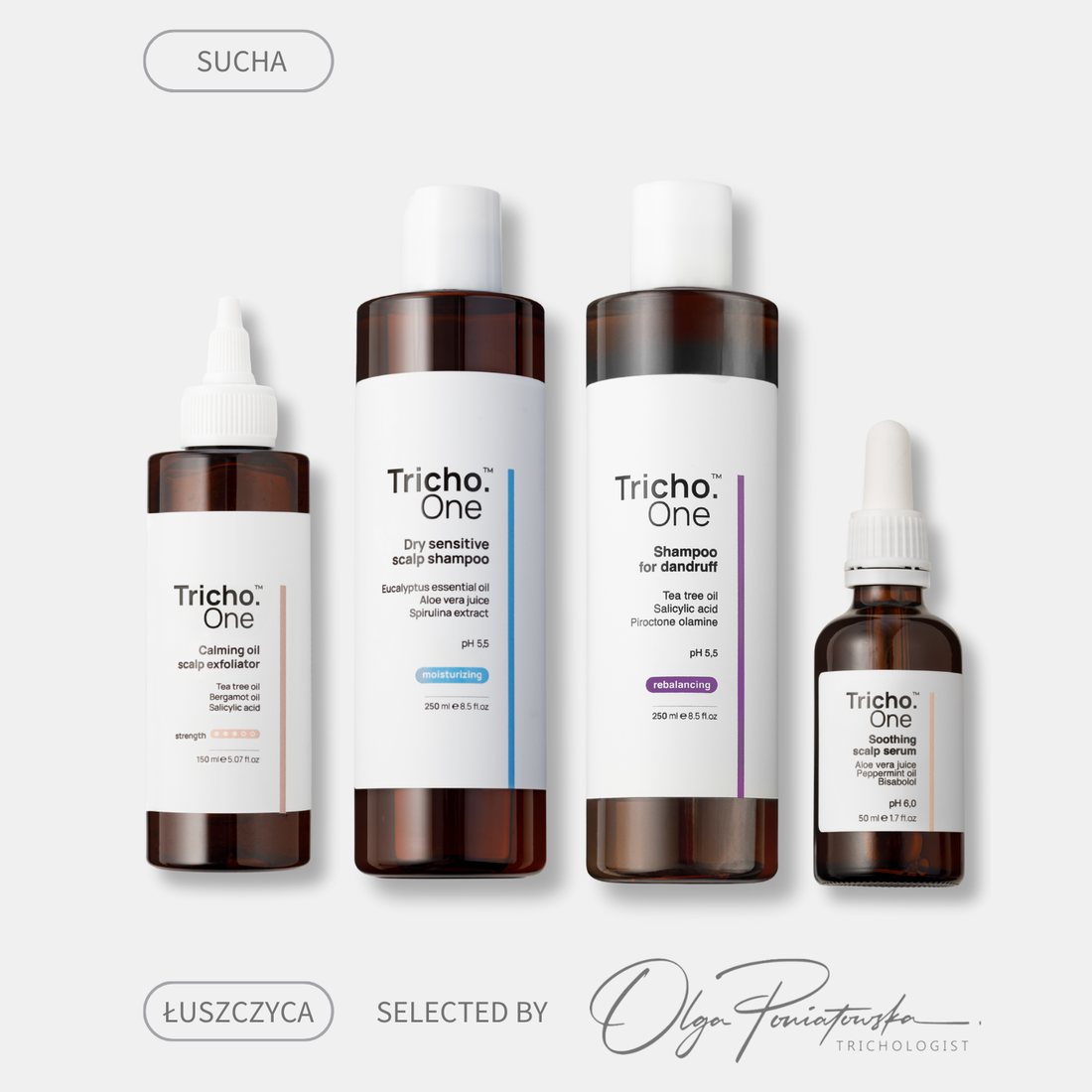 Zestaw do skóry głowy z Łuszczycą