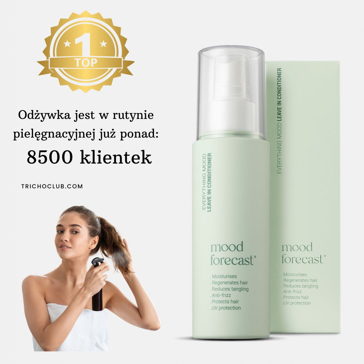 Odżywka bez spłukiwania Everything Mood Forecast - Mini 50ml