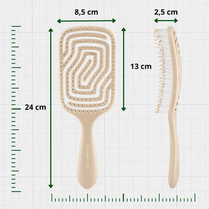 Szczotka do włosów Touch&amp;Go 909 - beżowa