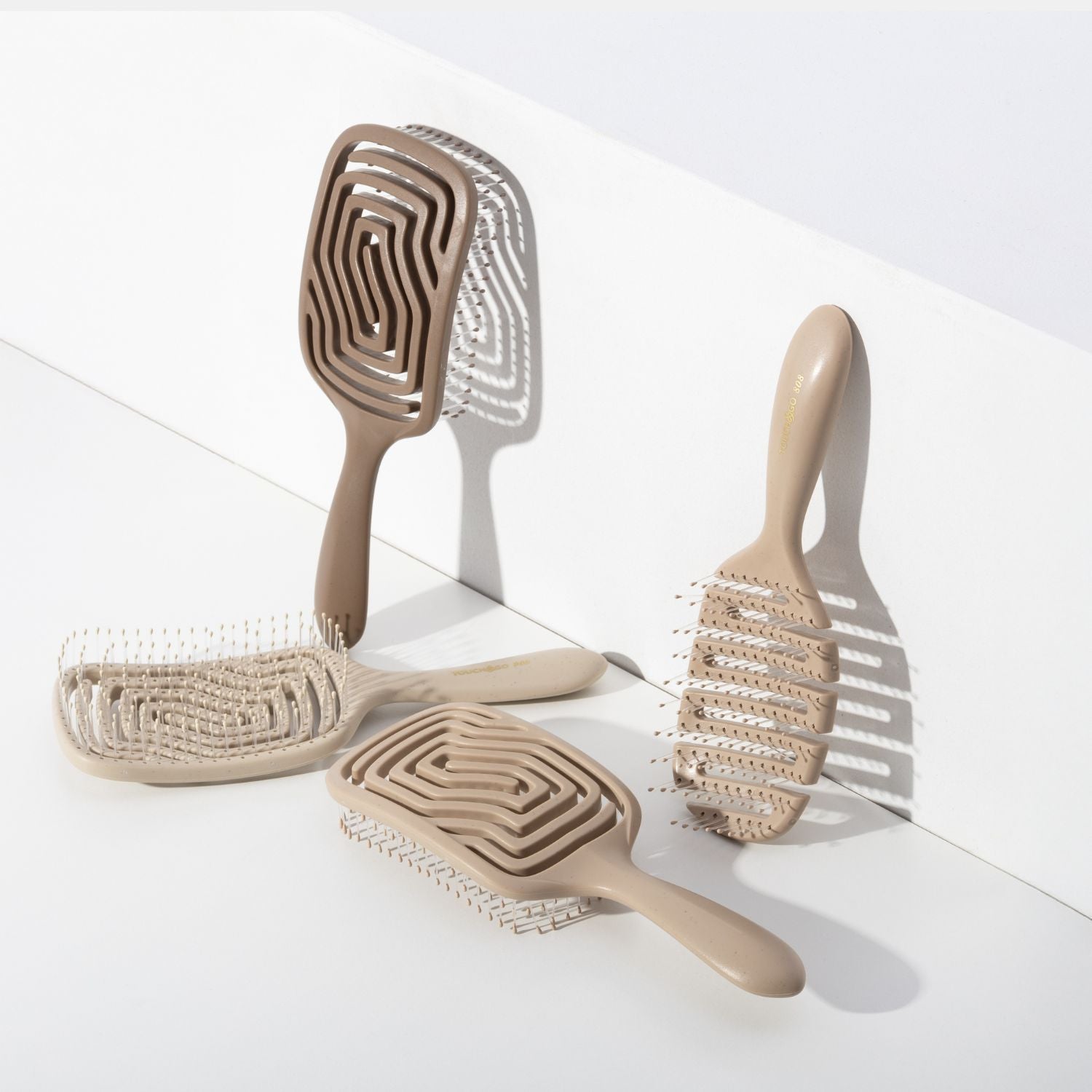 Szczotka do włosów Touch&amp;Go 909 - beżowa