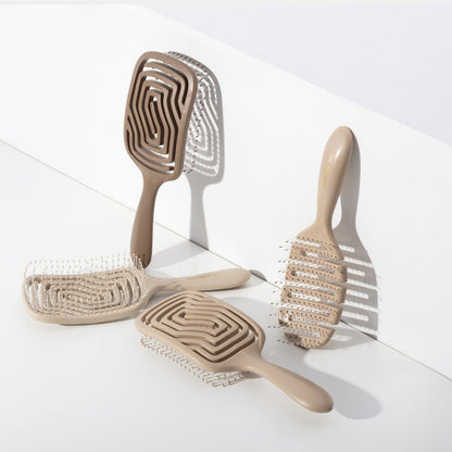 Szczotka do włosów Touch&amp;Go 909 - beżowa