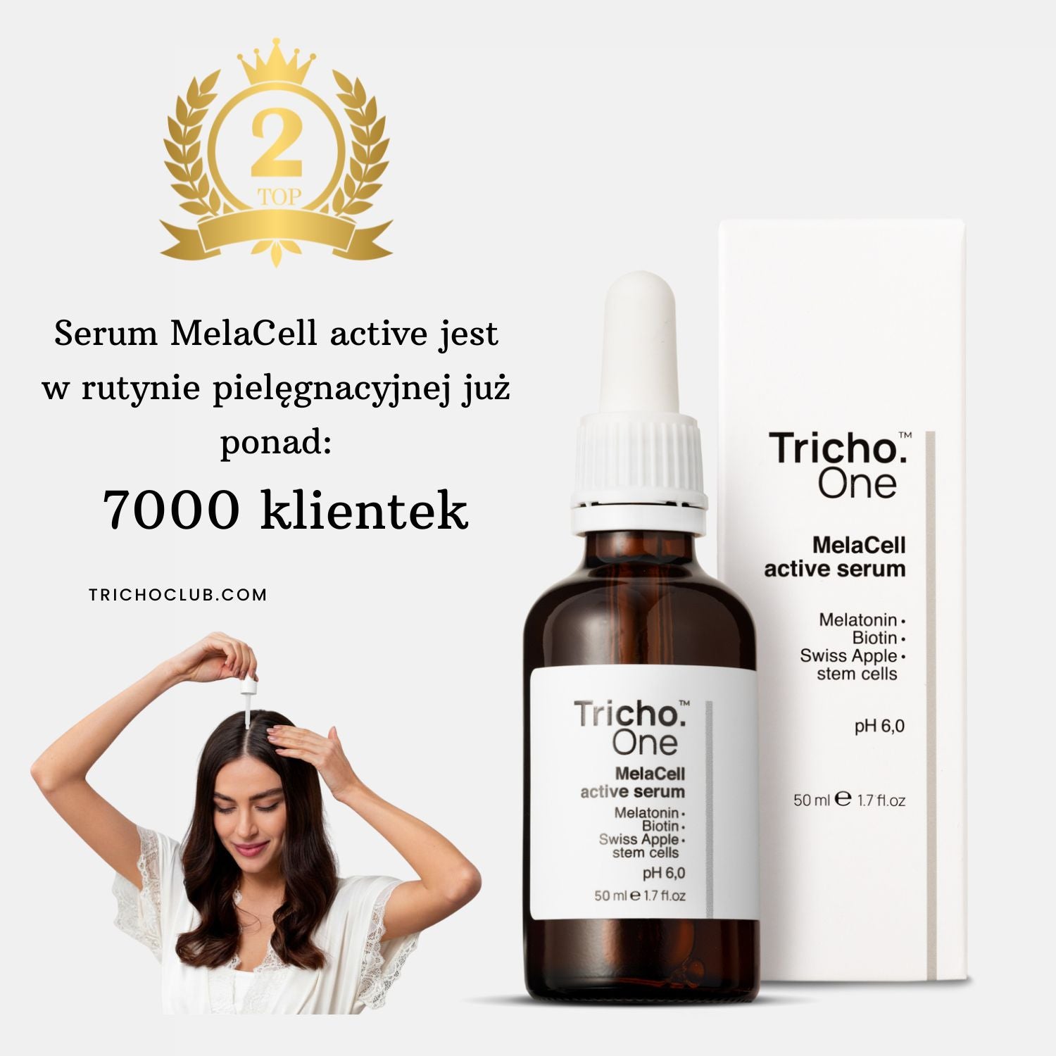 MelaCell active serum Tricho.One