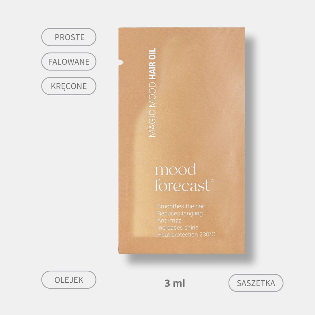 Olejek do włosów Magic Mood Forecast - Saszetka 3ml.