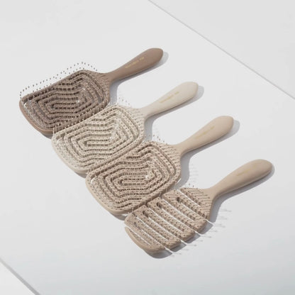 Szczotka do włosów Touch&amp;Go 909 - beżowa