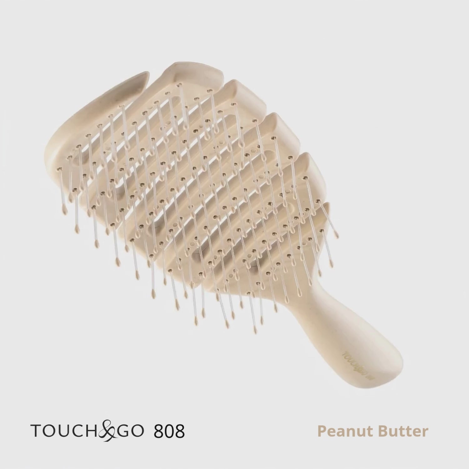 Szczotka do włosów Touch&amp;Go 808 - beżowa