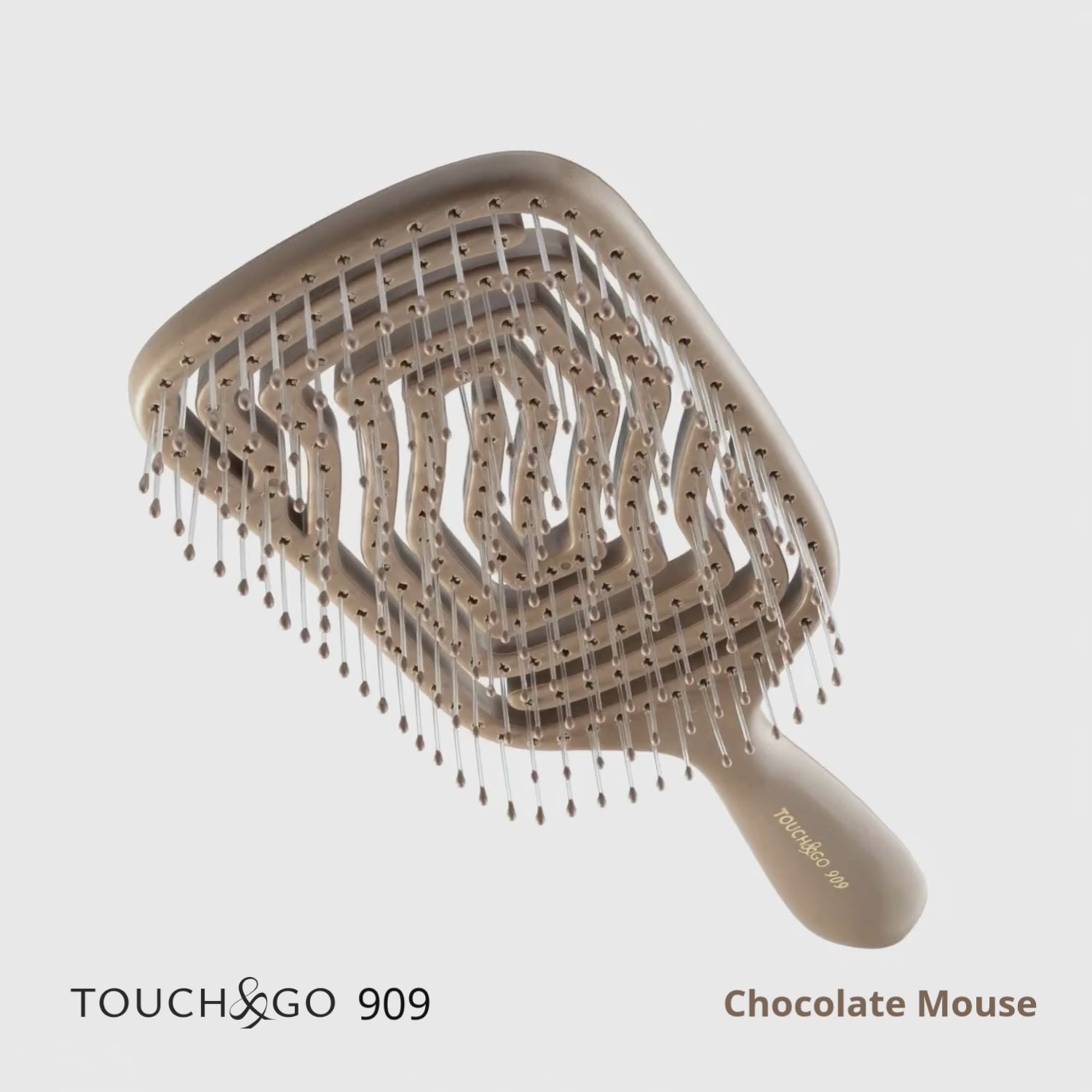 Szczotka do włosów Touch&amp;Go 909 - brązowa