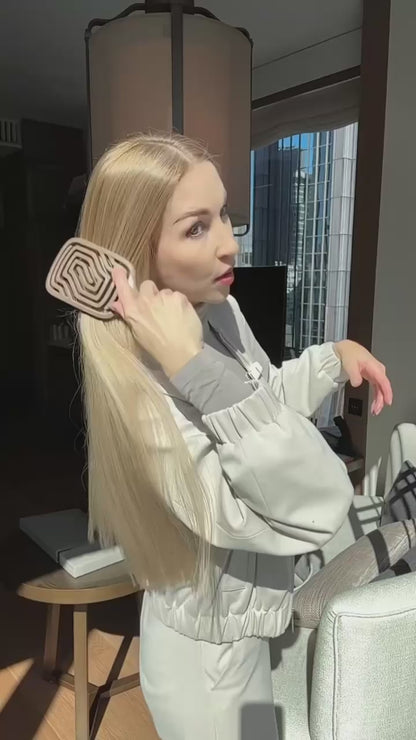 Szczotka do włosów Touch&amp;Go 909 - beżowa